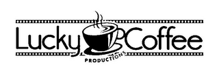 LUCKY COFFEE PRODUCTIONS logo