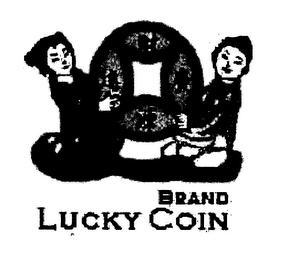 LUCKY COIN BRAND logo
