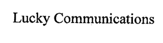 LUCKY COMMUNICATIONS logo