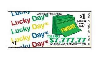 LUCKY DAY'S logo