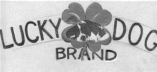 LUCKY DOG BRAND logo