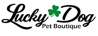 LUCKY DOG PET BOUTIQUE logo