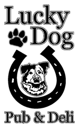LUCKY DOG PUB & DELI logo
