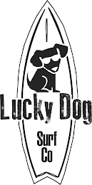 LUCKY DOG SURF CO logo