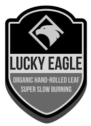 LUCKY EAGLE ORGANIC HAND-ROLLED LEAF SUPER SLOW BURNING logo