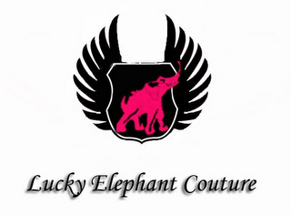 LUCKY ELEPHANT COUTURE logo