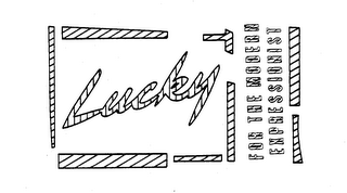 LUCKY FOR THE MODERN EXPRESSIONIST logo