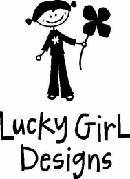 LUCKY GIRL DESIGNS logo