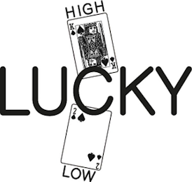 LUCKY HIGH LOW logo
