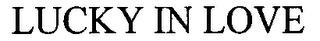 LUCKY IN LOVE logo