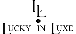 LUCKY IN LUXE logo