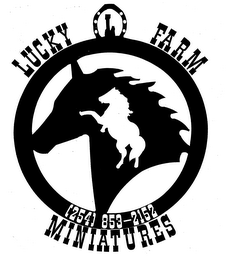 LUCKY L FARM MINIATURES (254) 853-2152 logo