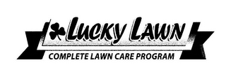 LUCKY LAWN COMPLETE LAWN CARE PROGRAM logo