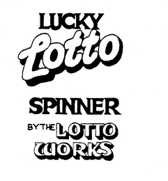 LUCKY LOTTO SPINNER BY THE LOTTO WORKS logo