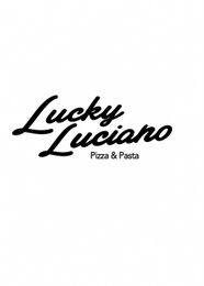 LUCKY LUCIANO PIZZA & PASTA logo