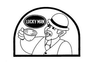 LUCKY MAN logo