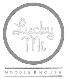 LUCKY MI NOODLE HOUSE logo