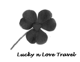 LUCKY N LOVE TRAVEL logo