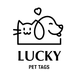 LUCKY PET TAGS logo