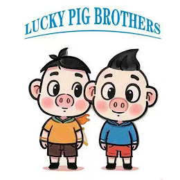 LUCKY PIG BROTHERS logo