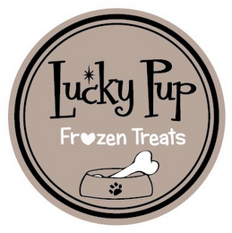 LUCKY PUP FROZEN TREATS logo