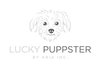 LUCKY PUPPSTER BY ARIA INC. logo