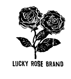 LUCKY ROSE BRAND logo