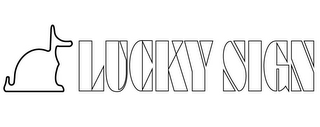LUCKY SIGN logo