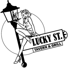 LUCKY ST. TAVERN & GRILL logo