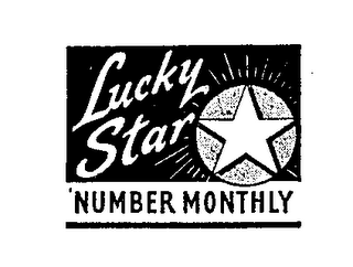 LUCKY STAR NUMBER MONTHLY logo
