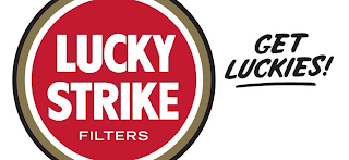 LUCKY STRIKE FILTERS GET LUCKIES! logo