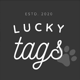LUCKY TAGS ESTD. 2020 logo
