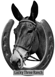 LUCKY THREE RANCH logo