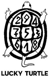 LUCKY TURTLE 2 9 4 7 5 3 6 1 8 logo
