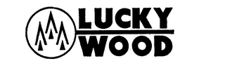 LUCKY WOOD logo