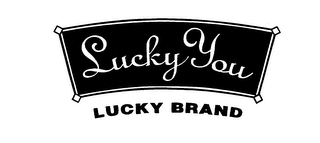 LUCKY YOU LUCKY BRAND logo