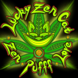LUCKY ZEN CAT ZEN PUFFF LOVE logo