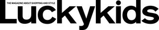 LUCKYKIDS THE MAGAZINE ABOUT SHOPPING AND STYLE logo