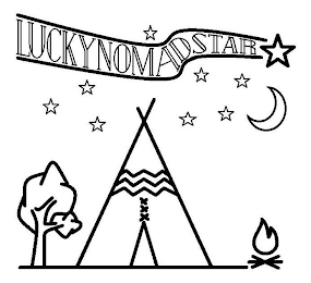 LUCKYNOMADSTAR logo
