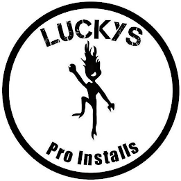 LUCKYS PRO INSTALLS logo