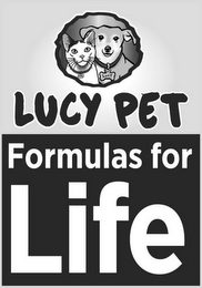 LUCY PET FORMULAS FOR LIFE logo