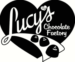 LUCY'S CHOCOLATE FACTORY "I LOVE LUCY" logo