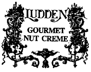 LUDDEN GOURMET NUT CREME logo