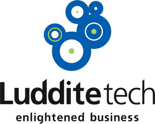 LUDDITE TECH ENLIGHTENED BUSINESS logo