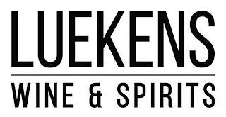 LUEKENS WINE & SPIRITS logo