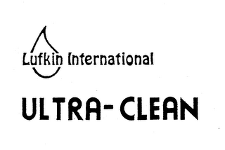LUFKIN INTERNATIONAL ULTRA-CLEAN logo