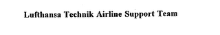 LUFTHANSA TECHNIK AIRLINE SUPPORT TEAM logo