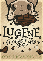 LUGENE CHOCOLATE MILK STOUT ODELL BREWING CO. logo