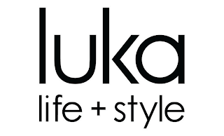 LUKA LIFE + STYLE logo