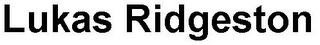 LUKAS RIDGESTON logo